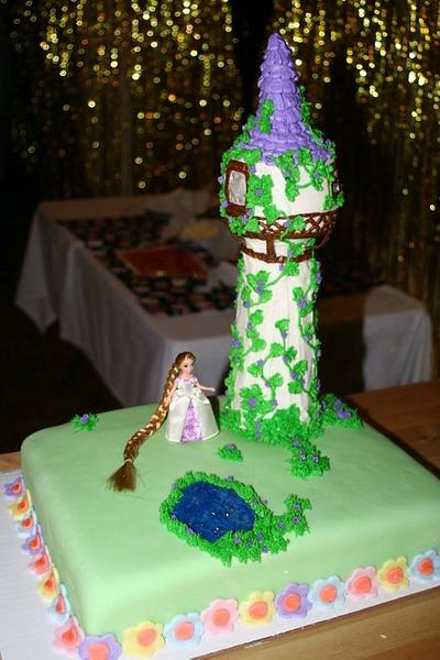 Tangled Inspired Cake - Cake by CakeEnvy
