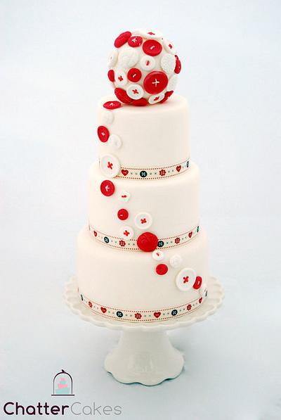 Buttons - Cake by Chatter Cakes