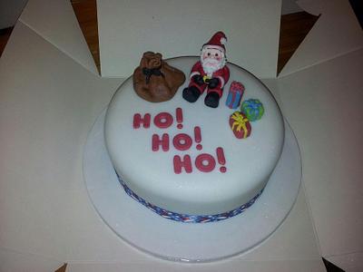 Father Christmas - Cake by Christie Storey 