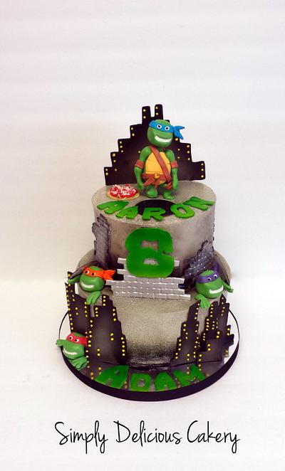 TMNT - Cake by Simply Delicious Cakery