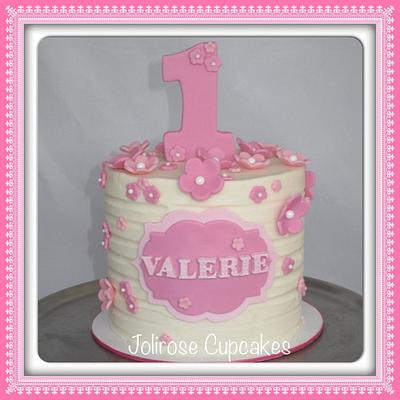 First Birthday Cake - Cake by Jolirose Cake Shop