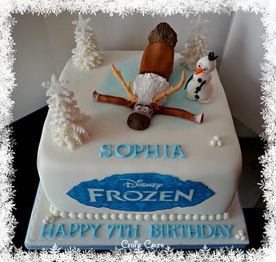 Frozen cake - Cake by Ceri's Cakes