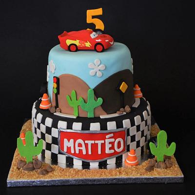 Cars Birthday Cake - Cake by Une Fille en Cuisine