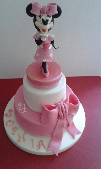 Minnie cake  - Cake by Florentina Pirvu