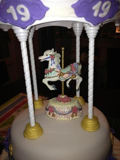 ring around the horsy - Cake by kangaroocakegirl