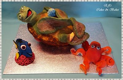 Dory and Friends - Cake by Effi's Cakes & Bakes 