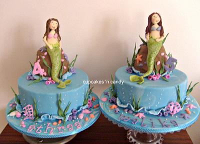 Mermaid Cakes - Cake by Cupcakes 'n Candy