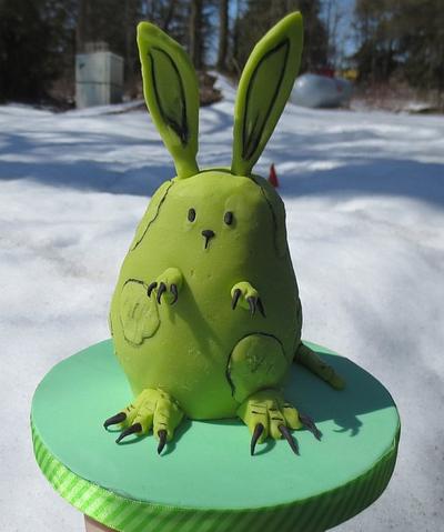 Dino Bunny - Cake by JulieFreund