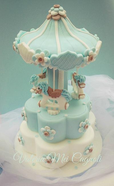 My Carousel cake - Cake by Valeria Mei Cagnoli - Cake designer