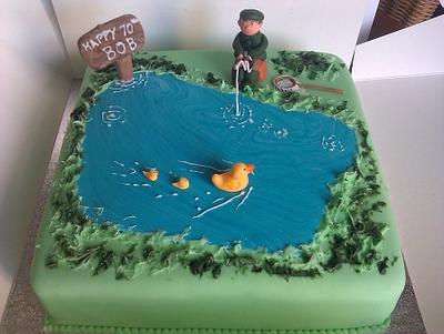 gone fishin' - Cake by tiger