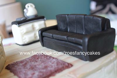 Random one - sofas - Cake by Zoe's Fancy Cakes