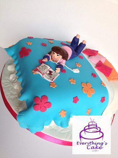 Teenager's Bed - Cake by Everything's Cake