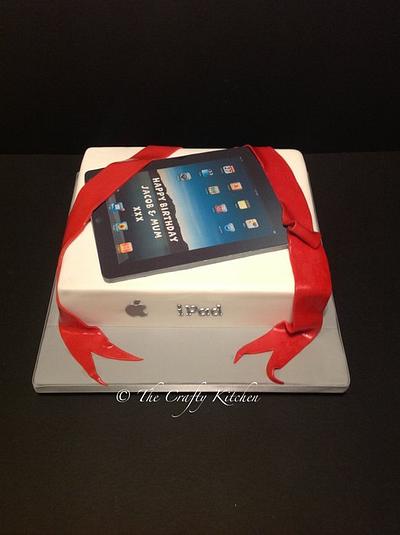 iPad Cake - Cake by The Crafty Kitchen - Sarah Garland