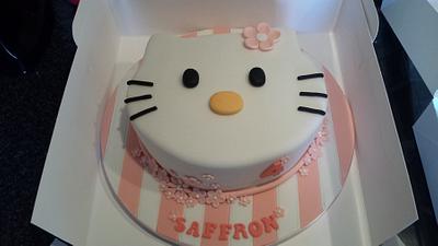 Hello Kitty - Cake by Heathers Taylor Made Cakes