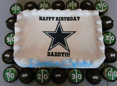 Cowboys Cake - Cake by CathyC