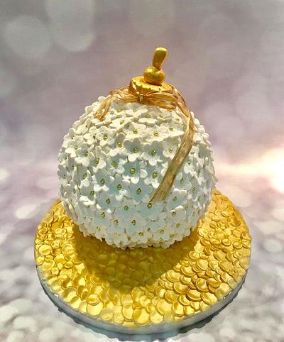 Gold bubble  - Cake by Les gâteaux de Chouchou -Bretagne 29N