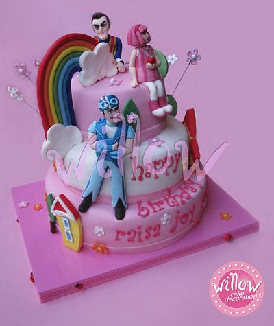 Lazy town cake - Cake by Willow cake decorations
