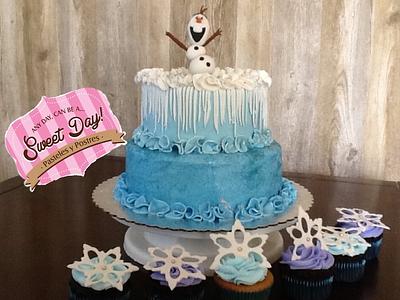 Frozen - Cake by AnaSweetDay