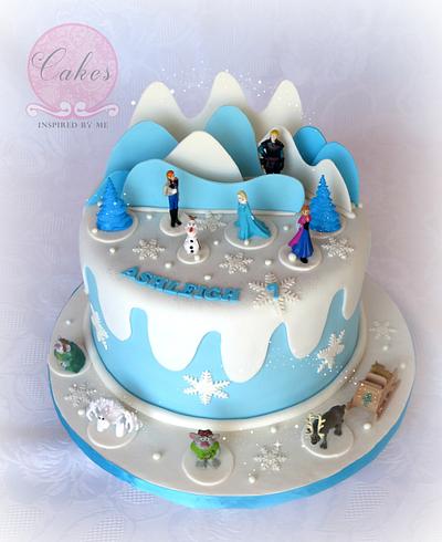 Frozen - Cake by Cakes Inspired by me