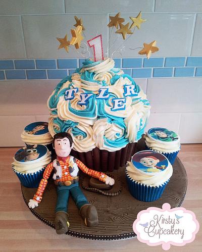 Toy story Giant cupcake  - Cake by KirstysCupcakery