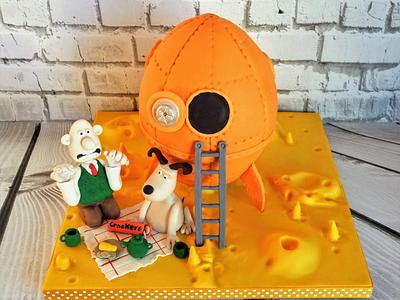 Ooh I do like a little bit of cheese Gromit - Cake by Hilz