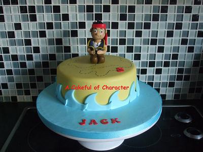 Jake & the Neverland Pirates - Cake by acakefulofcharacter