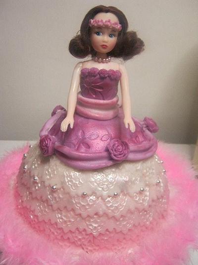 My Barbie Cake - Cake by Cherie Permalino