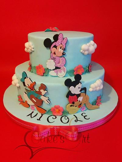 Disney in love... - Cake by Cakesmart