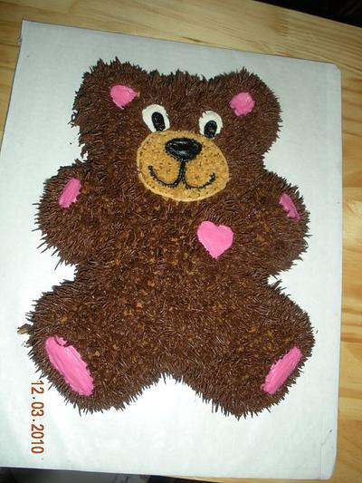 Bear cake - Cake by Kimberly