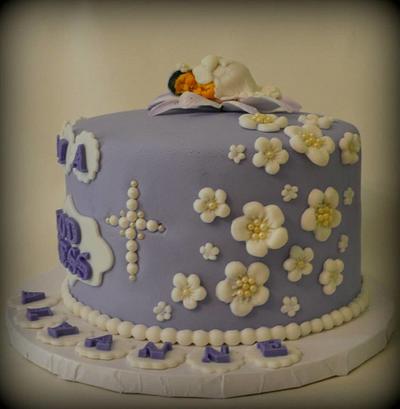 Christening - Cake by Delices Josephine