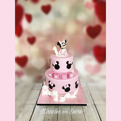 Baby minniemouse cake - Cake by miracles_ensucre