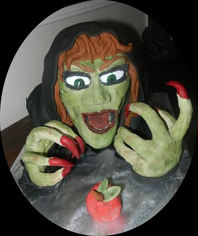 Witch Cake  - Cake by Bella Noche Cakes