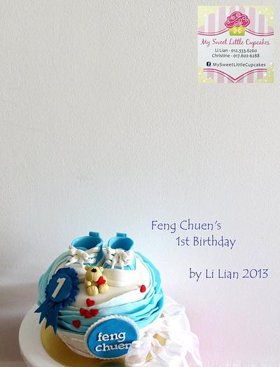 Feng Chuen's 1st Birthday - Cake by LiLian Chong