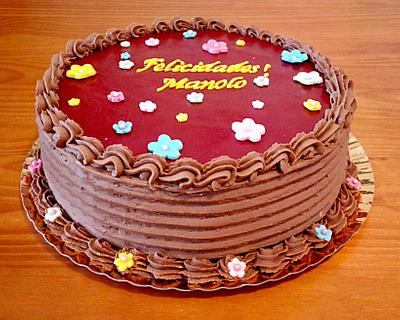 TARTA FLORECITAS - Cake by Camelia