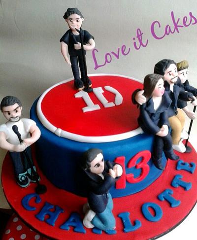 Charlotte loves 1D - Cake by Love it cakes