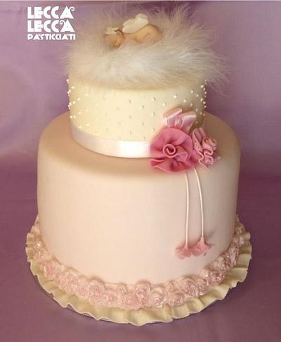 Baptism cake - Cake by leccalecca