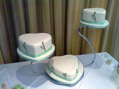 Wedding Cake - Cake by SilCakesetc