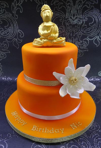 Buddhism cake - Cake by That Cake Lady