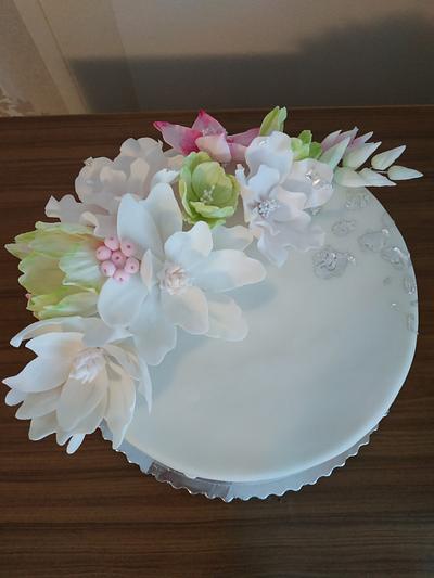 Wedding - Cake by Ellyys