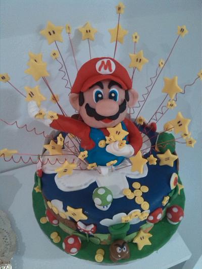 Mario Bros cake - Cake by Catalina Anghel azúcar'arte
