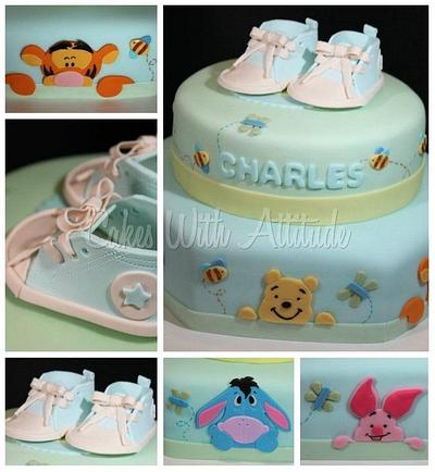 Pooh "Soft and Fuzzy" Cake - Cake by Viviana & Guelcys