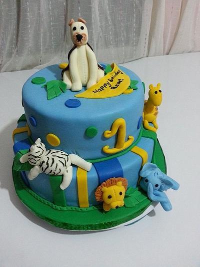 Jungle cake - Cake by SerwaPona