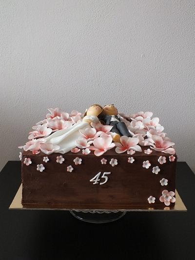 cake for wedding anniversary - Cake by Janeta Kullová