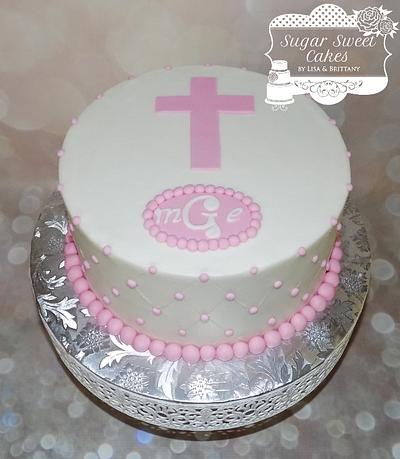 1st Communion - Cake by Sugar Sweet Cakes