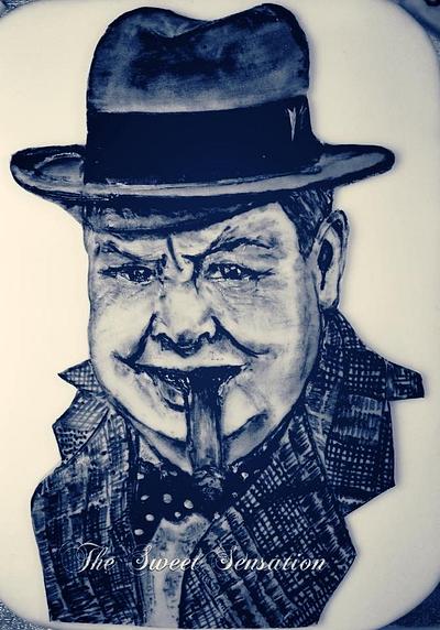Sir Winston Churchill  - Cake by Hemu basu