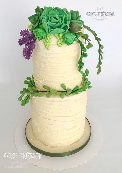 Succulent arrangements - Cake by Caketherapie