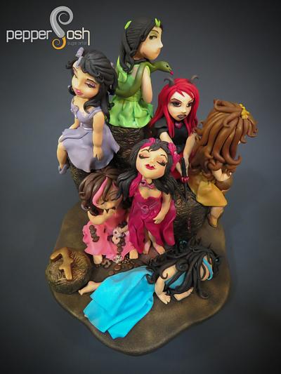 Seven Deadly Sins - Cake by Pepper Posh - Carla Rodrigues