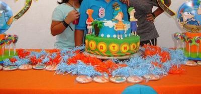 Phineas and Ferb cake - Cake by Sweets and CHocolat Creations  by Denise de Neira