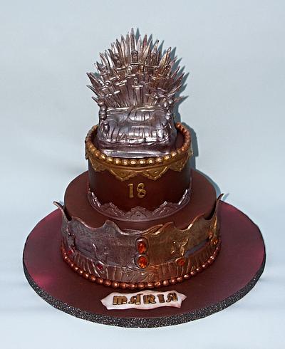 Game of Thrones  - Cake by Zuzana Bezakova
