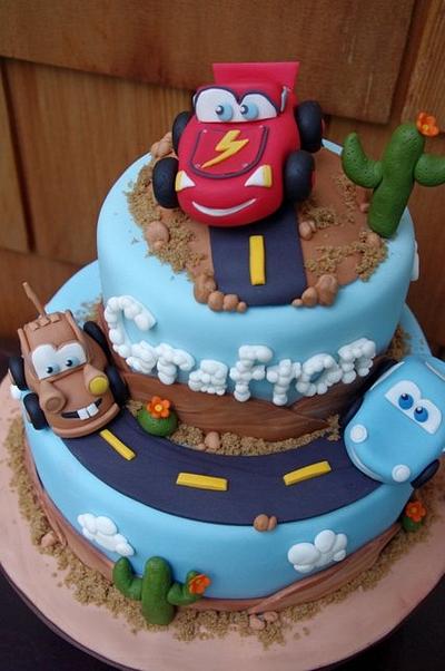 CARS!!!!! - Cake by Mandy